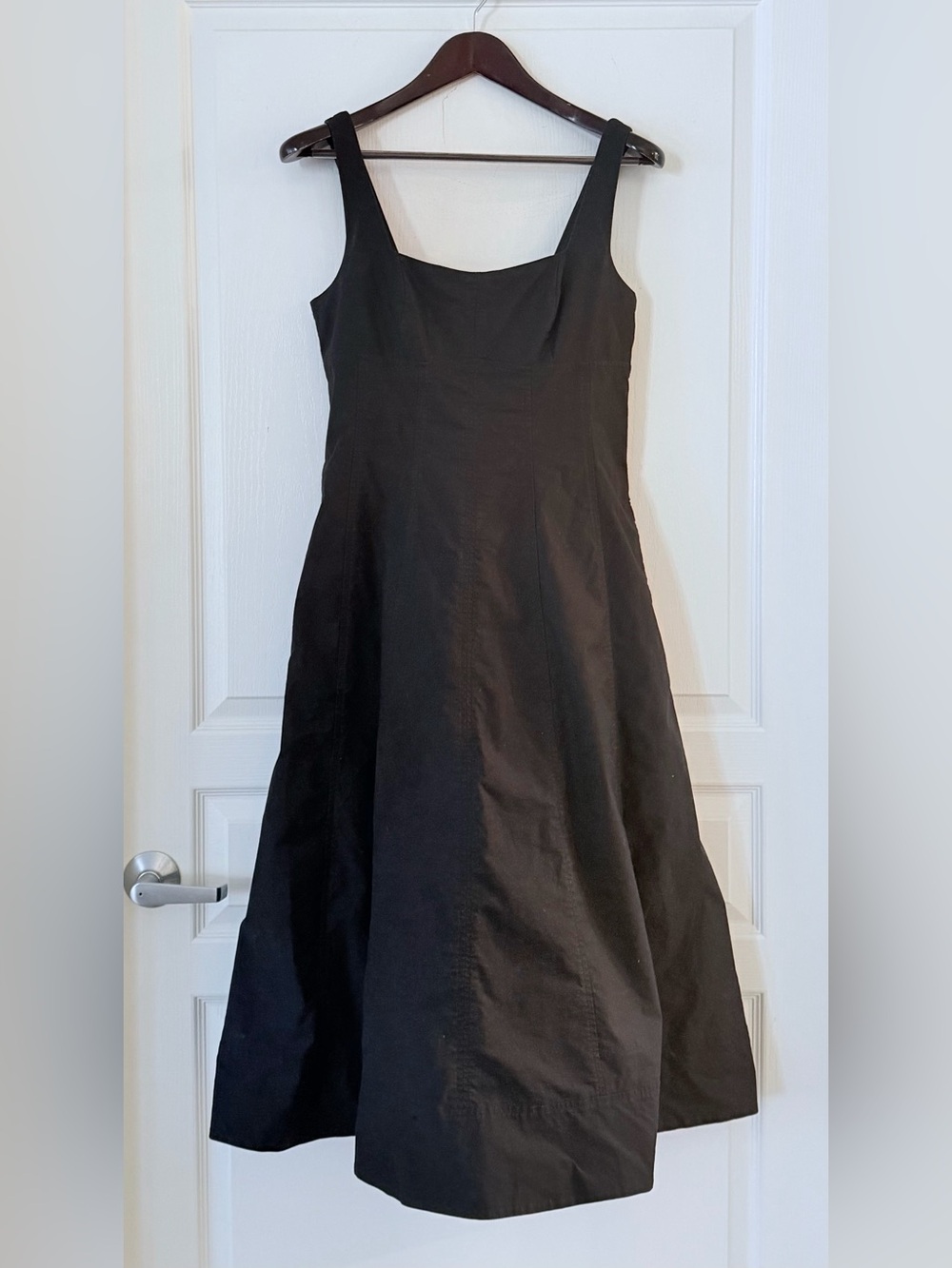 Banana Republic Black Canvas A-Line Dress